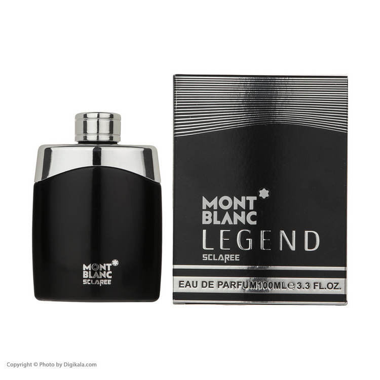 ادو پرفیوم مردانه اسکلاره مدل Mont Blanc Legend با رایحه شیرین و خنک حجم 100 میلی لیتر