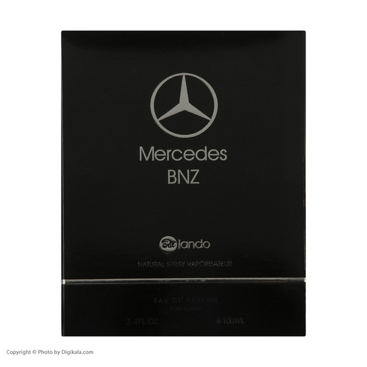 ادو پرفیوم مردانه بایلندو مدل Mercedes bnz حجم 100 میلی لیتر