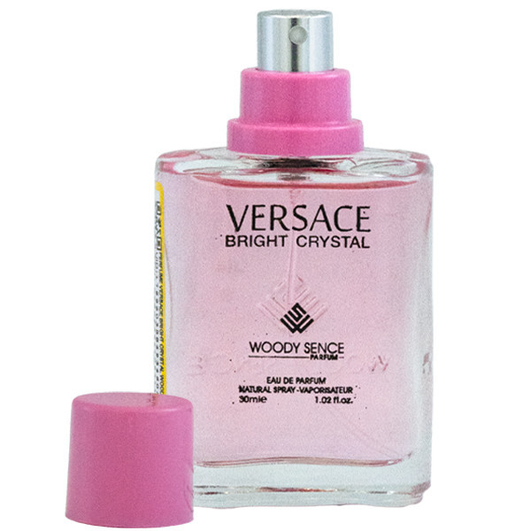 عطر جیبی زنانه وودی سنس مدل VERSACE BRIGHT CRYSTAL با رایحه خنک حجم 30 میلی لیتر