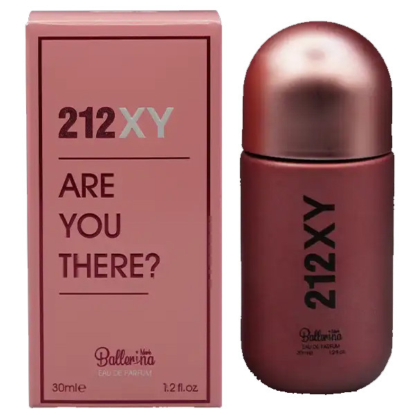 عطر جیبی زنانه بالرینا مدل 212XY با رایحه گرم حجم 30 میلیلیتر