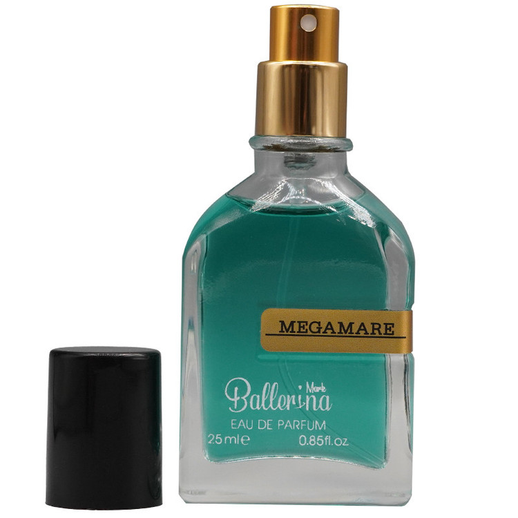عطر جیبی زنانه بالرینا مدل مگاماره MEGAMARE حجم 25 میلی لیتر