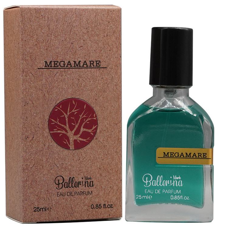 عطر جیبی زنانه بالرینا مدل مگاماره MEGAMARE حجم 25 میلی لیتر