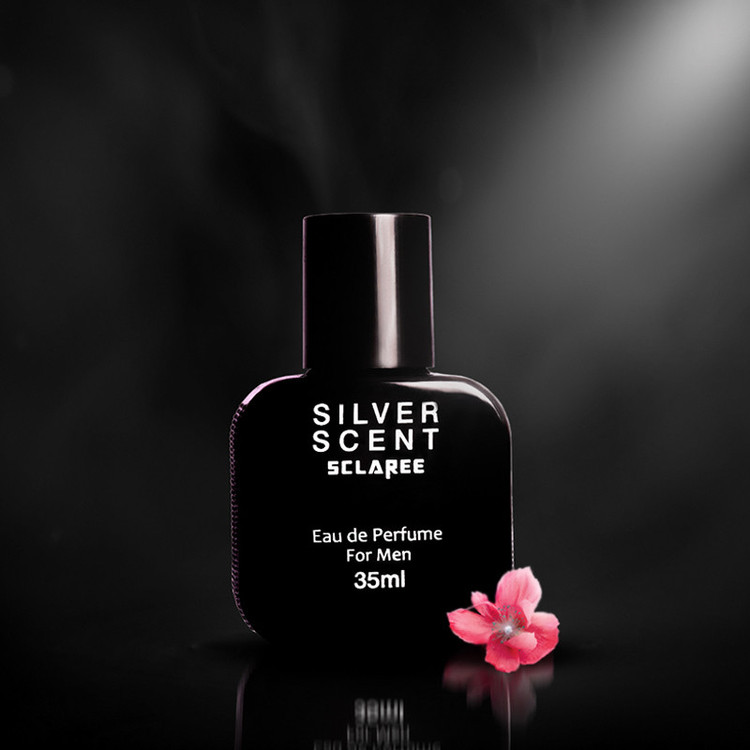 عطر جیبی مردانه اسکلاره مدل سیلورسنت Silver Scent حجم 35 میلی لیتر