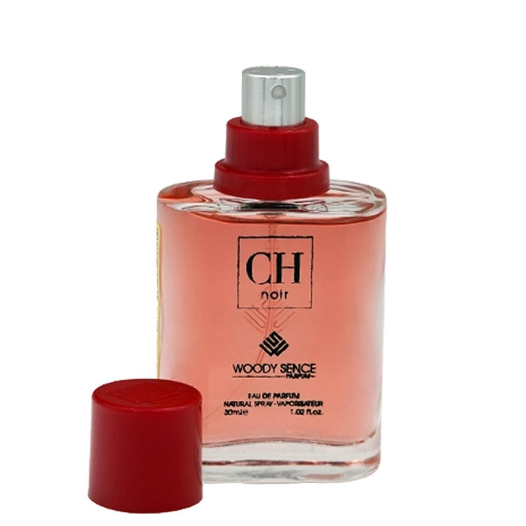 عطر جیبی مردانه وودی سنس مدل سی اچ نویر با رایحه شیرین حجم 30 میلیلیتر