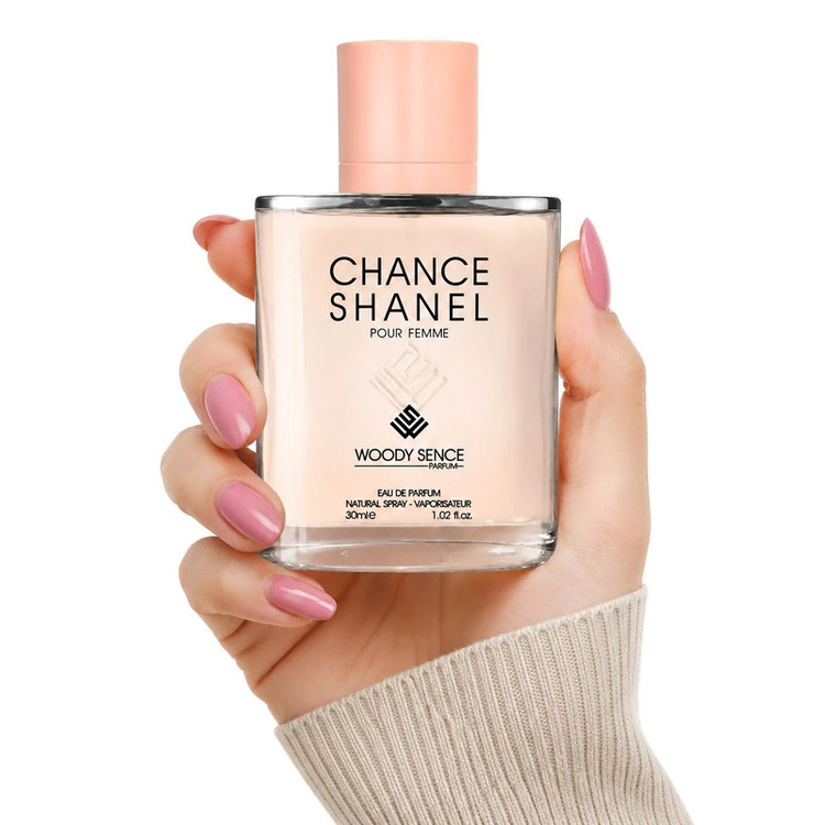 عطر جیبی زنانه وودی سنس مدل CHANCE SHANEL حجم 30 میلیلیتر