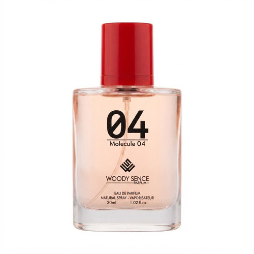 عطر جیبی وودی سنس مدل Molecule 04 با رایحه گرم حجم 30 میلیلیتر