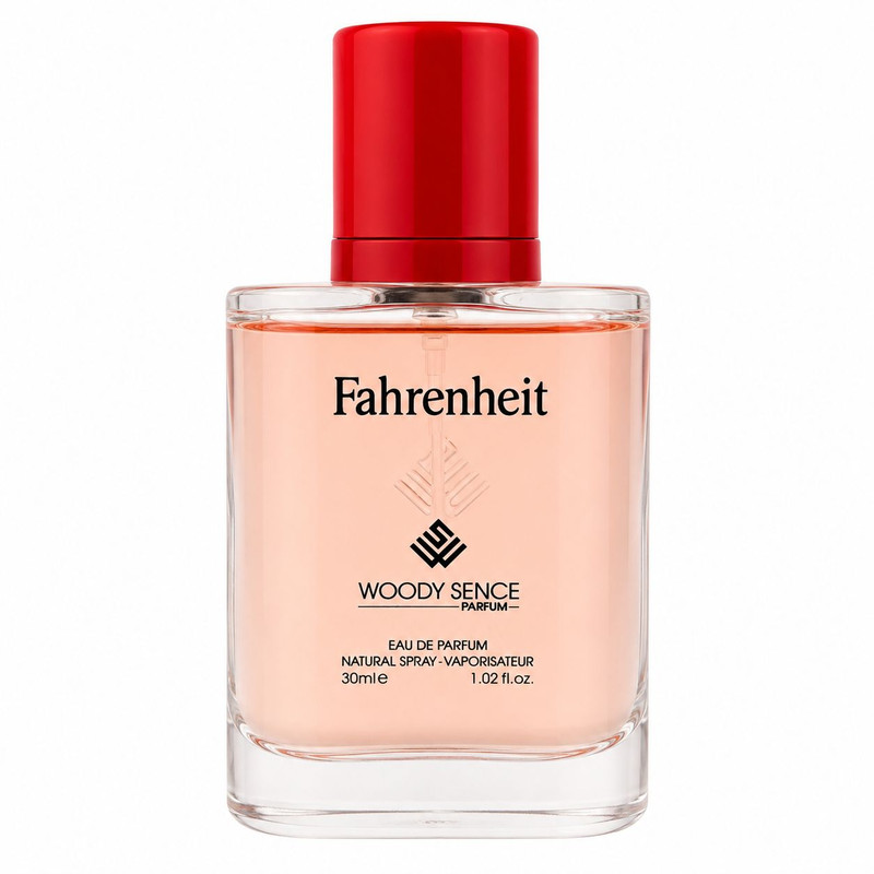 عطر جیبی مردانه وودی سنس مدل Fahrenheit با رایحه تند  حجم 30 میلی‌لیتر