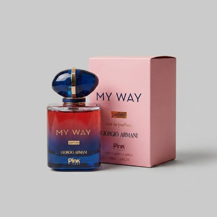 ادوپرفیوم زنانه پینک ویژوآل مدل My Way با رایحه معتدل حجم 100 میلیلیتر